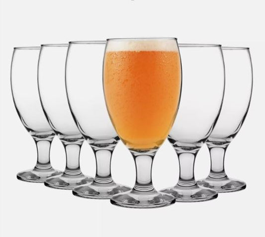 Empire Stemmed Beer Glass Set of 6