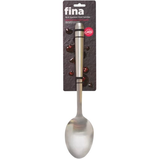 FINA Stainless Steel Solid Spoon - 410mm