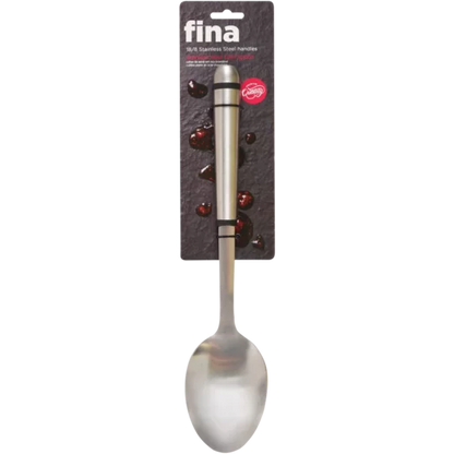 FINA Stainless Steel Solid Spoon - 410mm