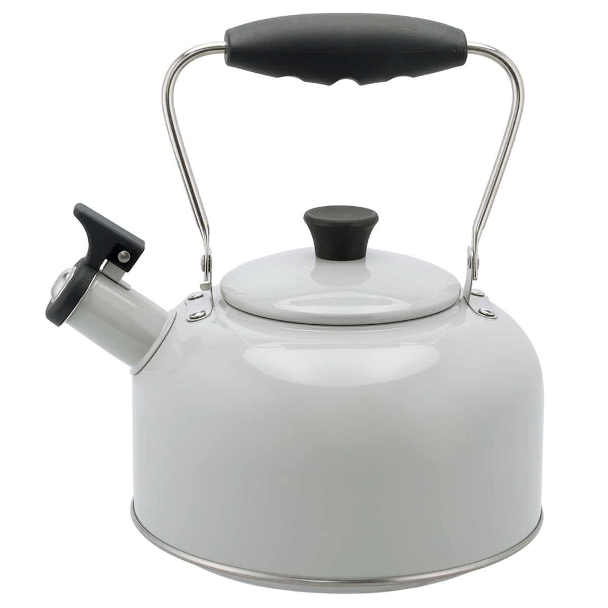 Farm House Stainless Steel Whistling Kettle 2.3L