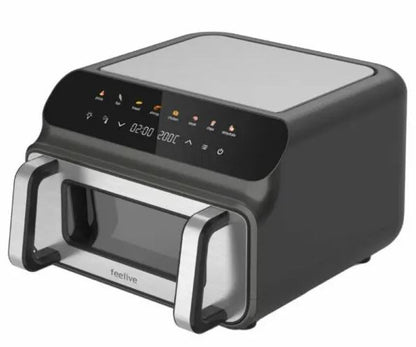 Feelive 10L Multi-Functional Air Fryer,  Pizza Maker & Grill