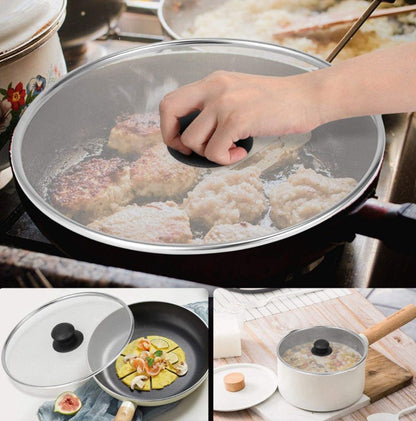 Stainless Steel Splatter Food Cover