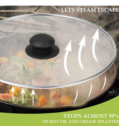 Stainless Steel Splatter Food Cover