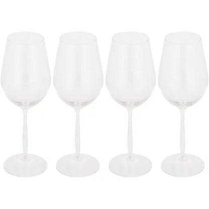 Forage And Feast Crystal White Wine Glasses - 4 x 450ml