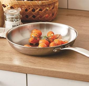 Forage And Feast Stainless Steel Frying Pan 26cm