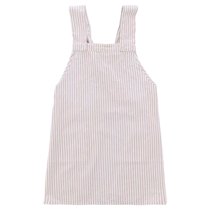 Forage and Feast Stone Adoro Cotton Crossover Apron 70 x 100cm