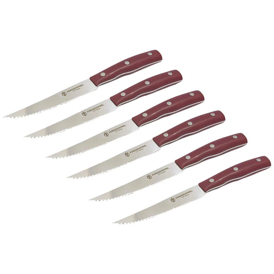 Forged In Fire Steak Knife - 6pc Set