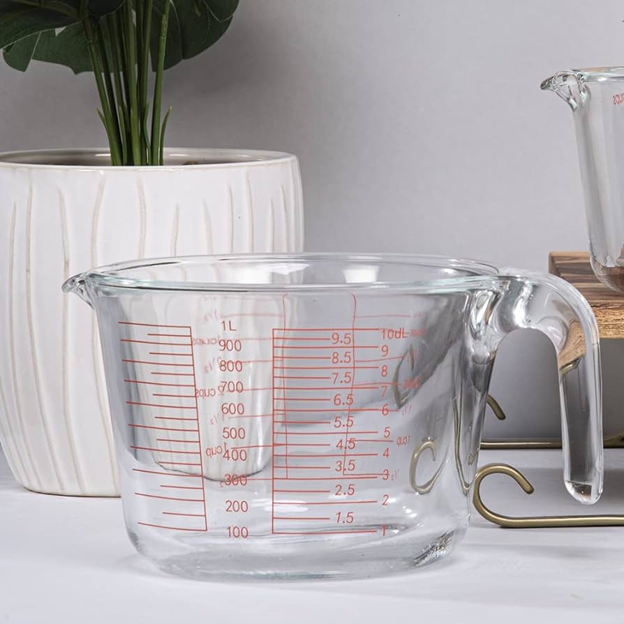 Glass Measuring Jug Glass 1L