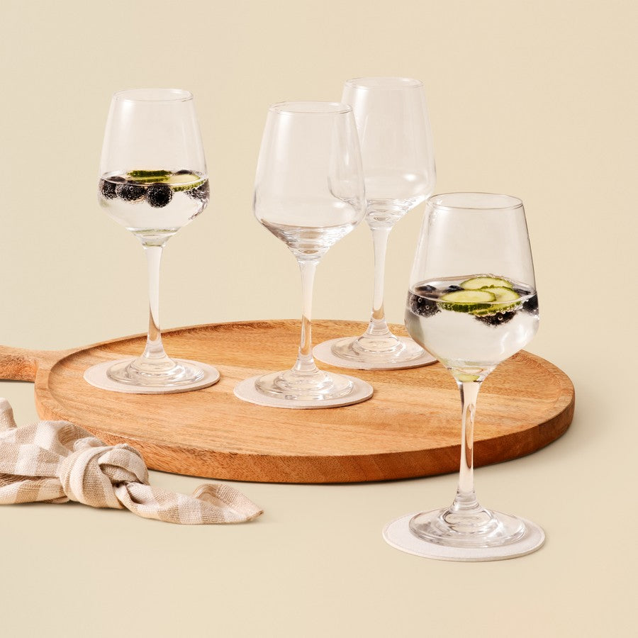 Gourmet White Wine Glass Set - 4 Piece