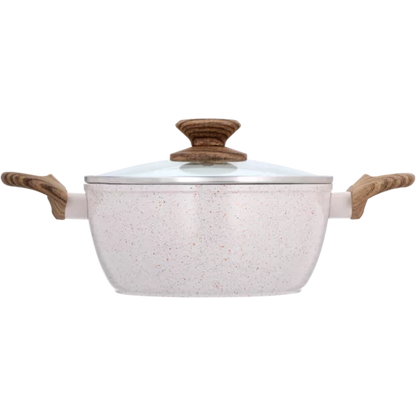 Hazel Wood Forged Aluminum Casserole 20cm