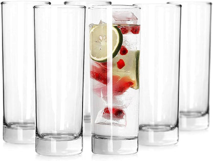 Hi-Ball Tumbler Glasses 240ml - Set of 6