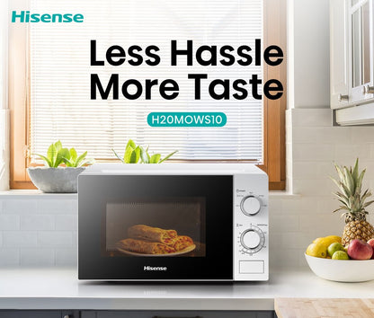 Hisense 20L Manual Microwave Oven 700W White