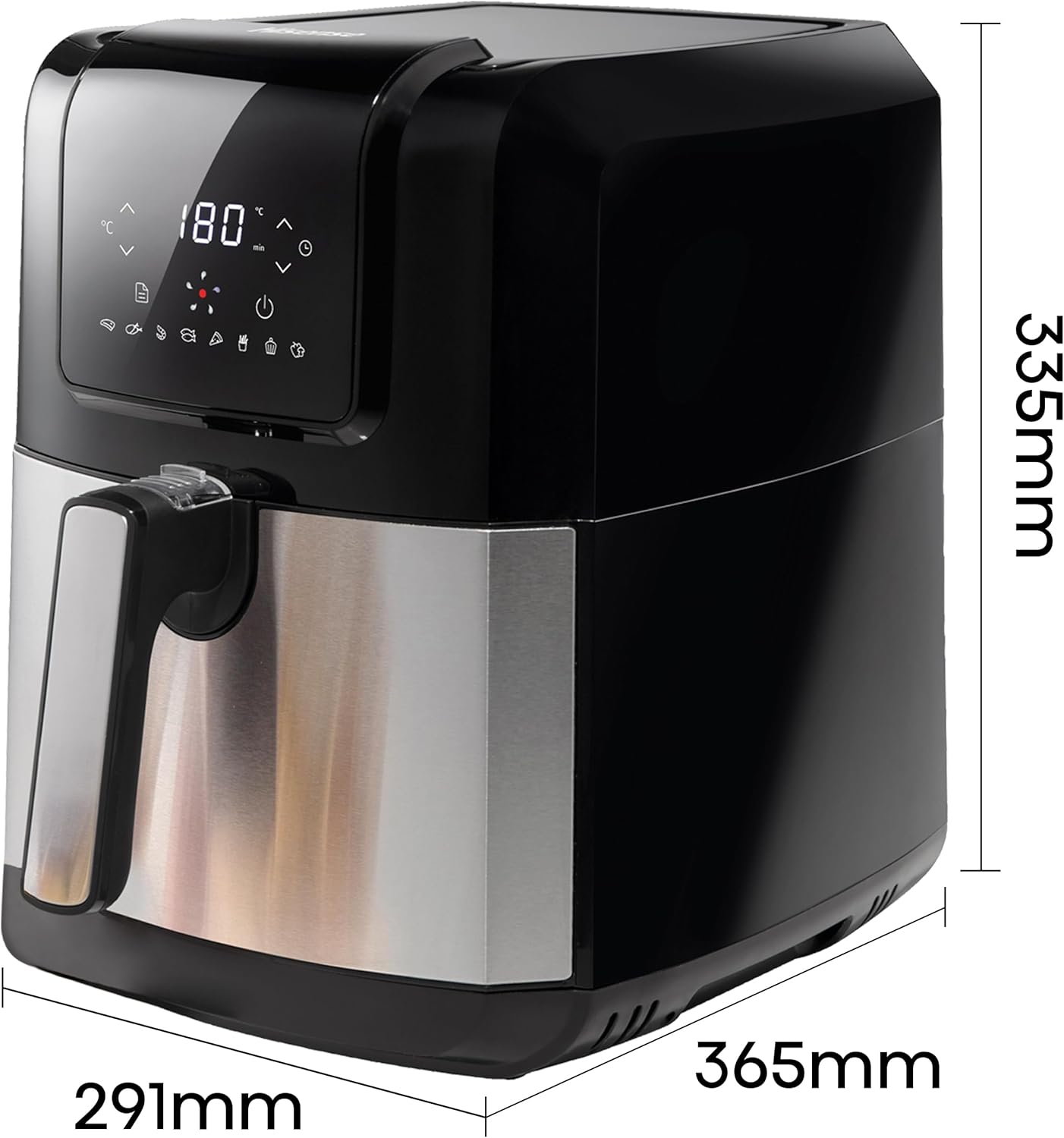 Hisense 6.3L Air Fryer with Digital Touch Control Panel