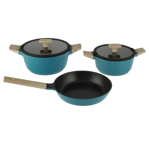 Inferna Luna Aluminium Cookware Set 5 Piece