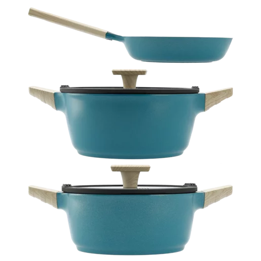 Inferna Luna Aluminium Cookware Set 5 Piece