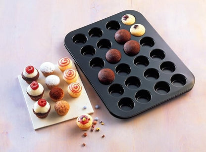 Jamie Oliver Mini Muffin Tray 24 Holes Non-Stick