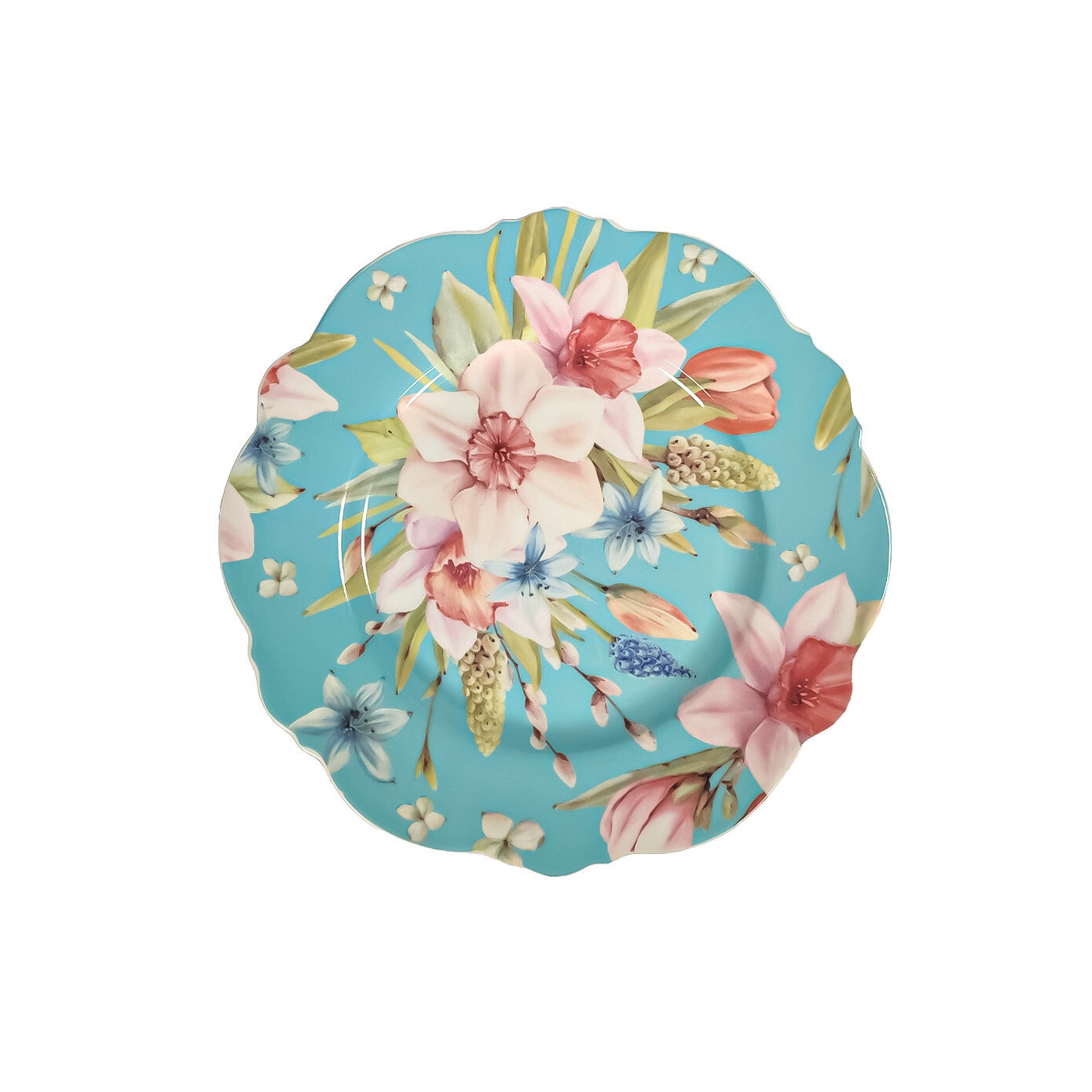 Jenna Clifford Jenna’s Garden Dinner Plate Set Of 4