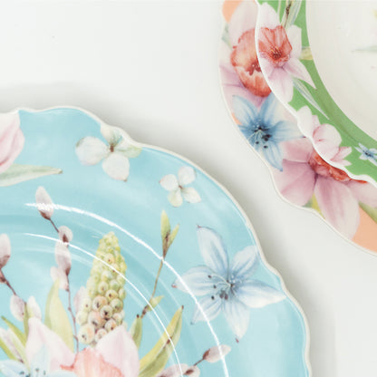 Jenna Clifford Jenna’s Garden Dinner Plate Set Of 4