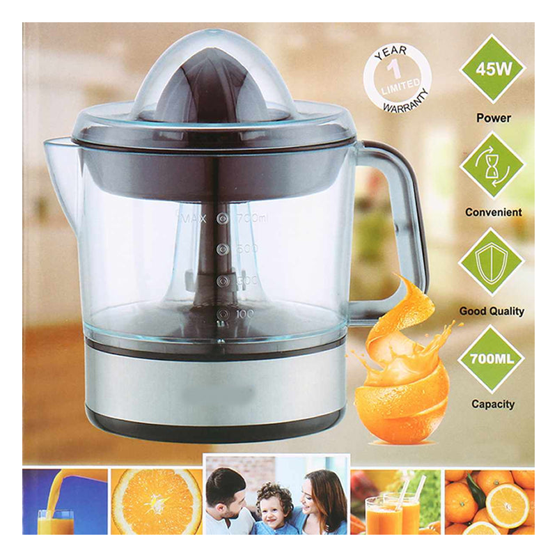 Electric Citrus Juicer with Powerful Motor 700ML