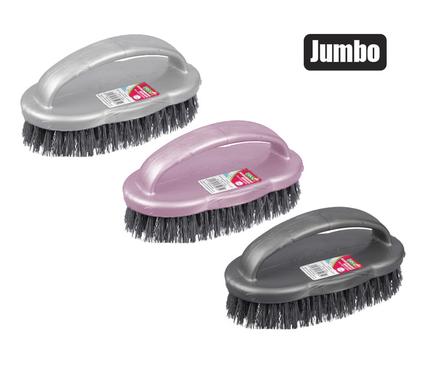 Jumbo Scrubbing Brush with Plastic Back