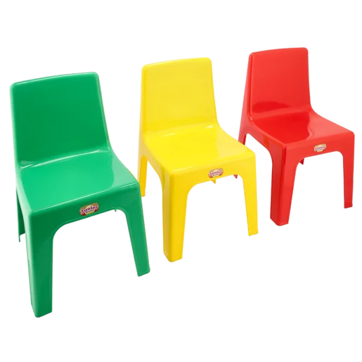 Junior Armless Chair - Colour May Vary