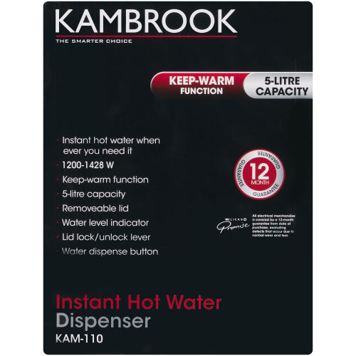 Kambrook Hot Water Dispenser