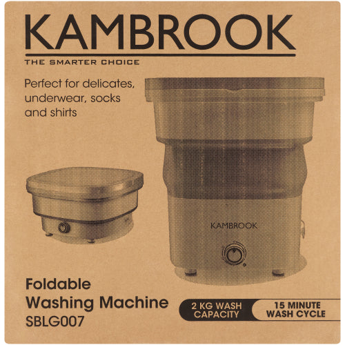 Kambrook Foldable Washing Machine