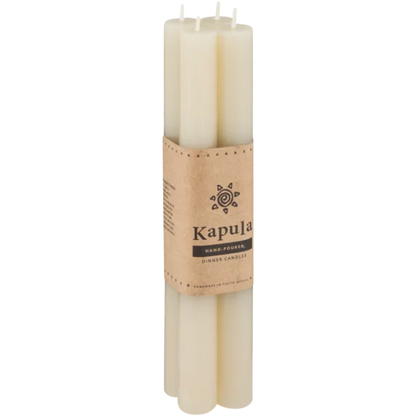 Kapula Sand Dinner Candles - 4 Pack