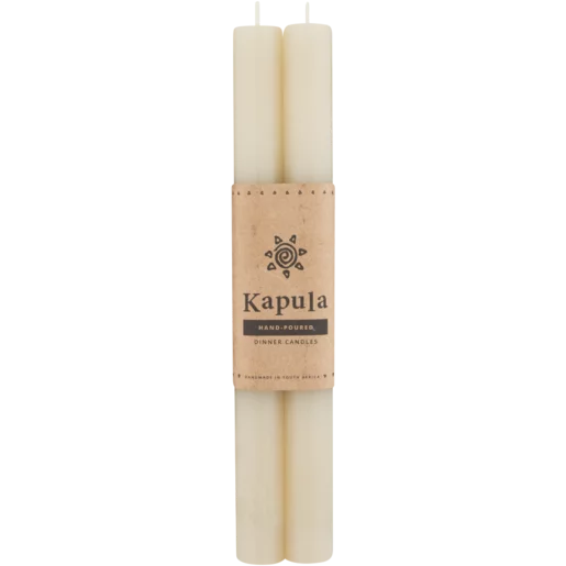 Kapula Sand Dinner Candles - 4 Pack