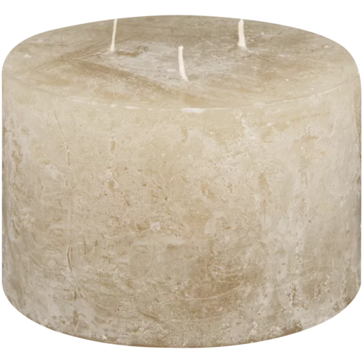 Kapula Sand Frosted 3 Wick Candle 10cm