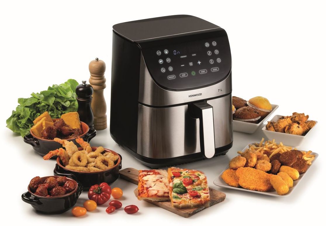 Kenwood 1800W Healthy Air Fryer 7L Stainless Steel