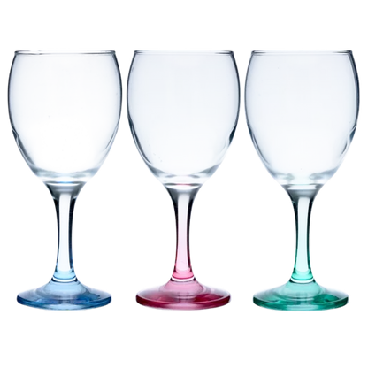 LAV Coral Empire Wine Glasses 3 Piece