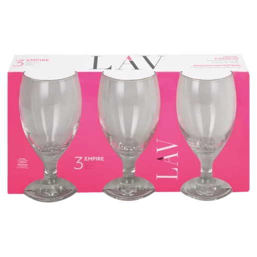 LAV Empire Stemmed Beer Glass - 3 Piece