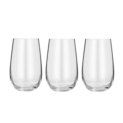 LAV Gaia Stemless Wine Glass Large - 3 Pack