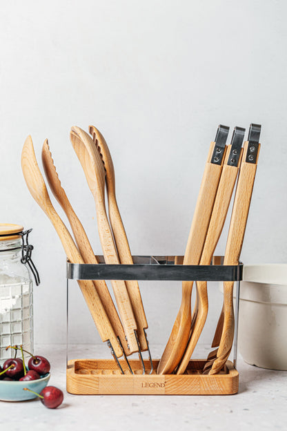 Legend Premium Beechwood Utensil Holder