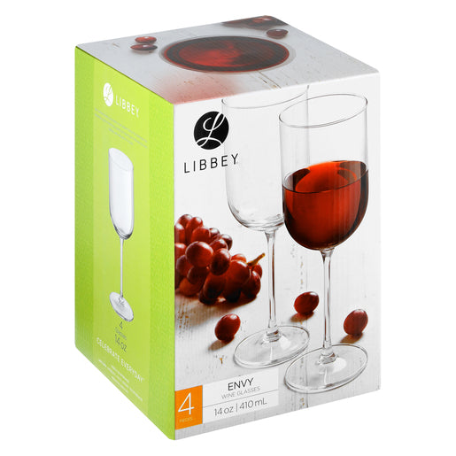 Libbey Envy Red Wine Glass - Set of 4