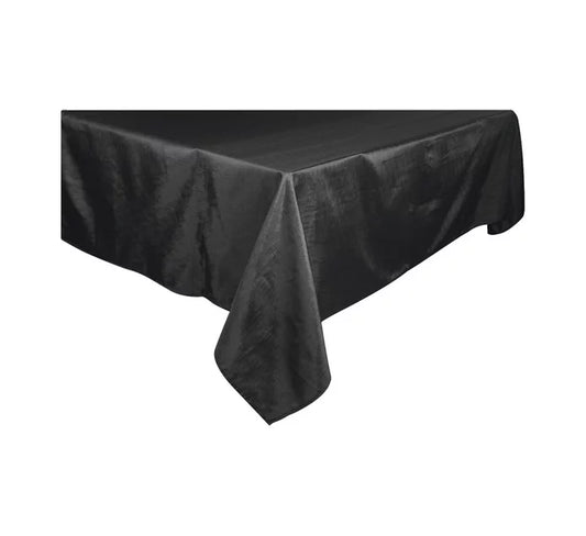 Linen House Black Maple Tablecloth - 150 x 230cm