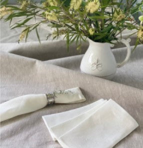 Linen House Driftwood Tablecloth - 180 x 302cm