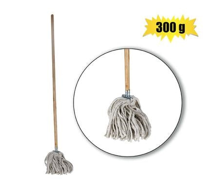 Mop Cotton Head 300g with 1.2m Handle