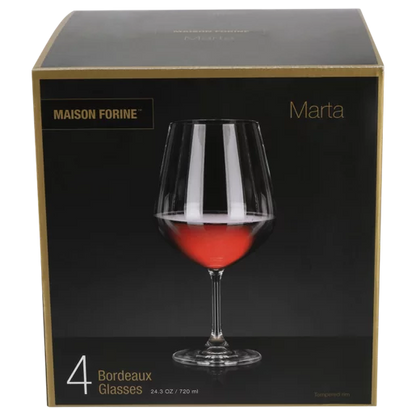 Maison Forine Bordeaux Marta Wine Glass - 4 Piece