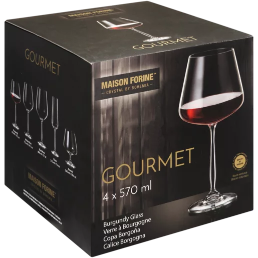 Maison Forine Gourmet Burgundy Glass 570 ML - Set of 4