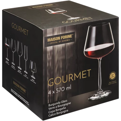 Maison Forine Gourmet Burgundy Glass 570 ML - Set of 4