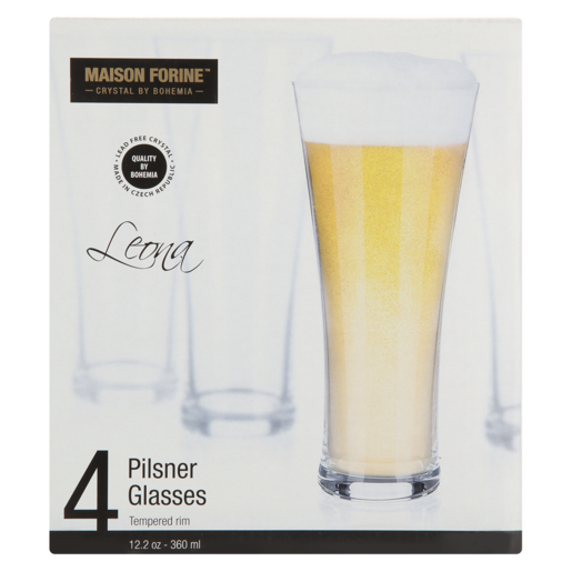 Maison Forine Leona Pilsener Glasses - Set of 4