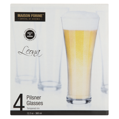 Maison Forine Leona Pilsener Glasses - Set of 4