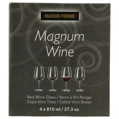 Maison Forine Magnum Red Wine Glasses 810ml - Set of 4