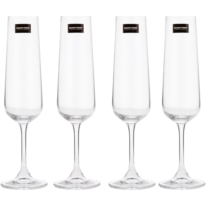 Maison Forine Marta Flute Glass Set - 4 Piece