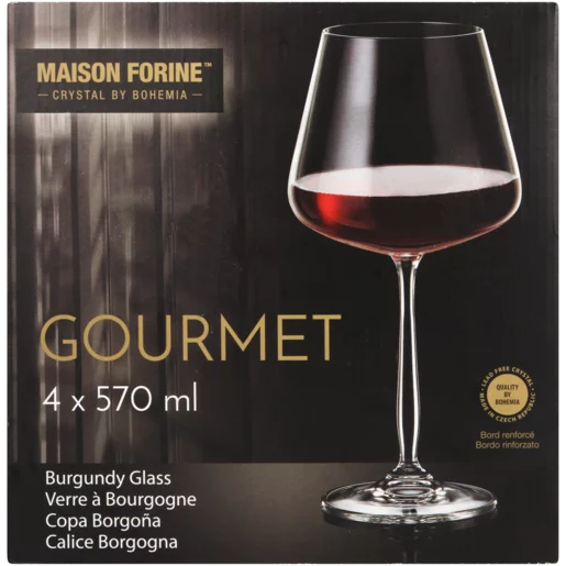 Maison Forine Gourmet Burgundy Glass 570 ML - Set of 4