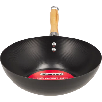 Majoré Black Non Stick Wok 28cm