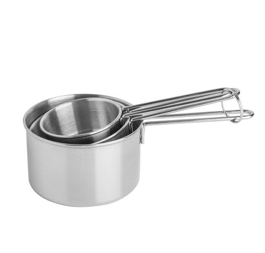 Mason Cash Measuring Cups Stainless Steel Set of 3