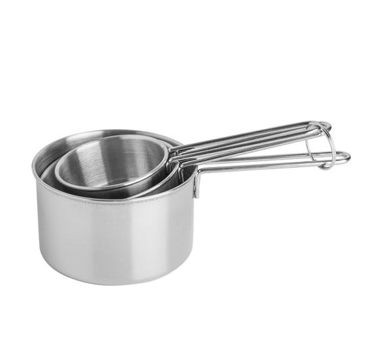 Mason Cash Measuring Cups Stainless Steel Set of 3